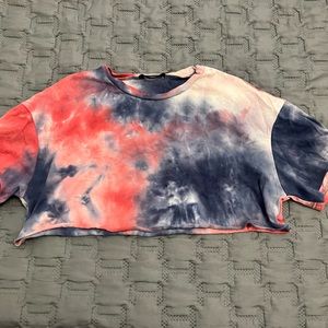 Tie dye crop top